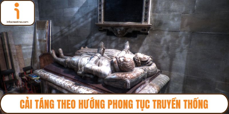 Cải táng theo hướng phong tục truyền thống