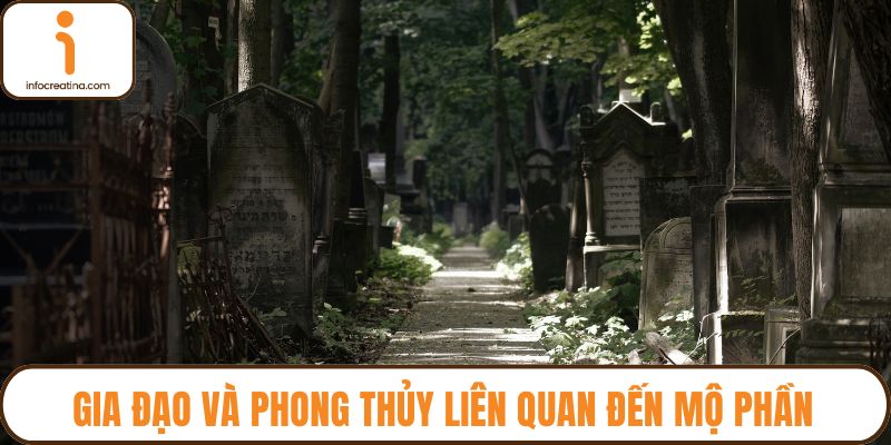 Gia đạo và phong thủy liên quan đến mộ phần