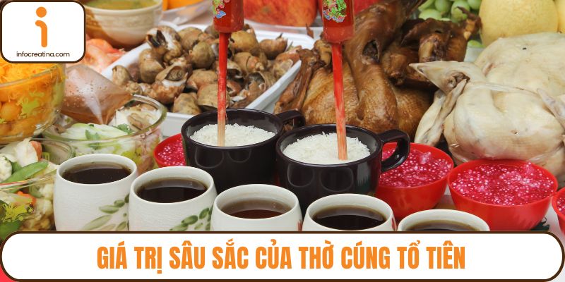 Giá trị sâu sắc của thờ cúng tổ tiên