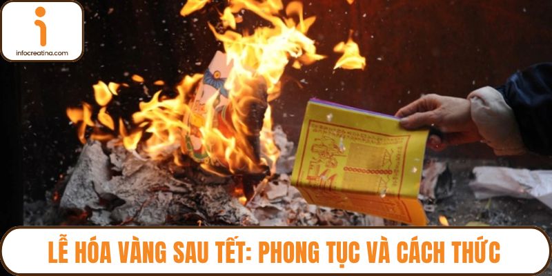 Lễ hóa vàng sau tết