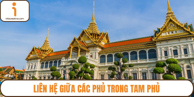 Liên hệ giữa các phủ trong tam phủ